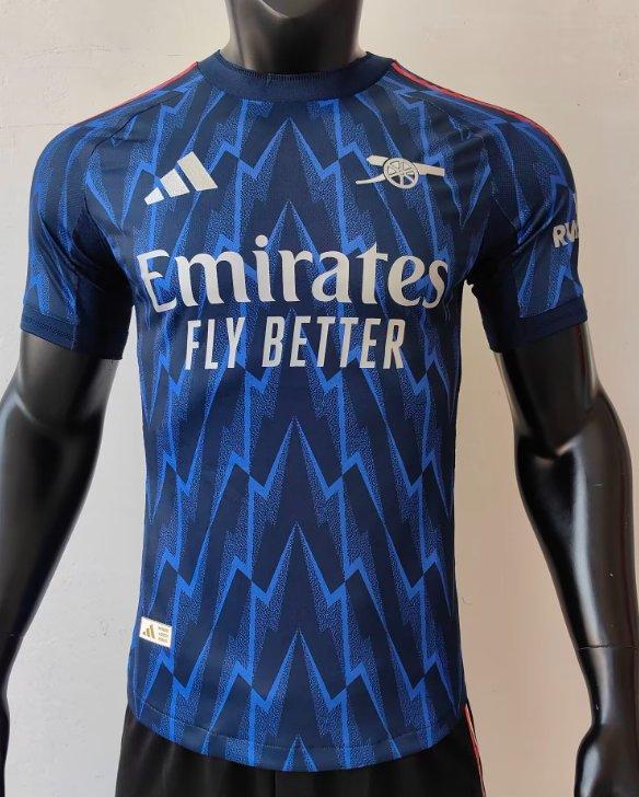 AAA Quality Arsenal 25/26 Away Dark Blue Soccer Jersey(Player)